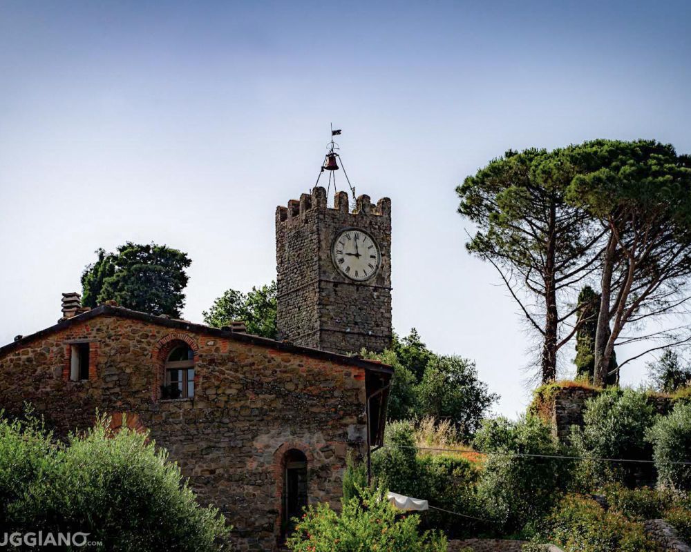 torre dell'orologio a Buggiano Castello