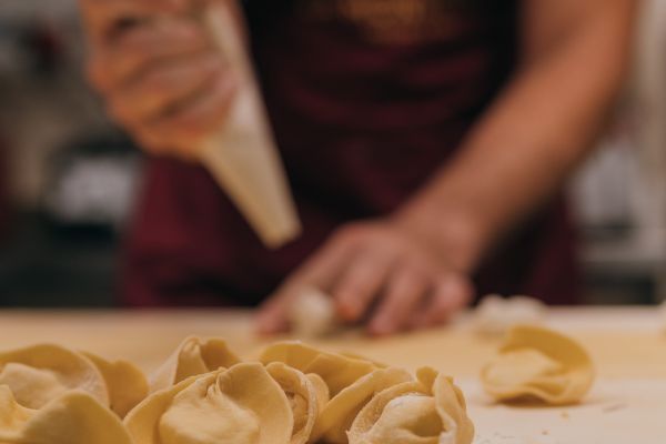 Lektion in frischer Pasta