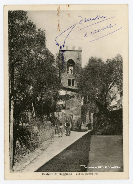 Castello di Buggiano - via Santa Scolastica